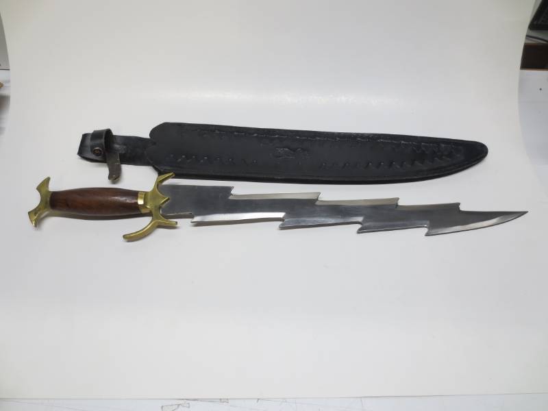 lot 1197 image: Decorative Stainless Steel Sword