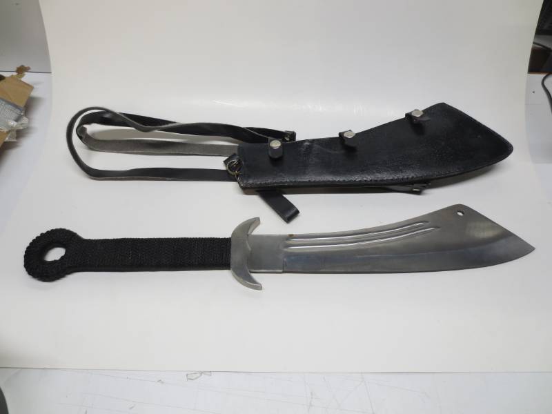 lot 1198 image: Decorative Stainless Steel Sword