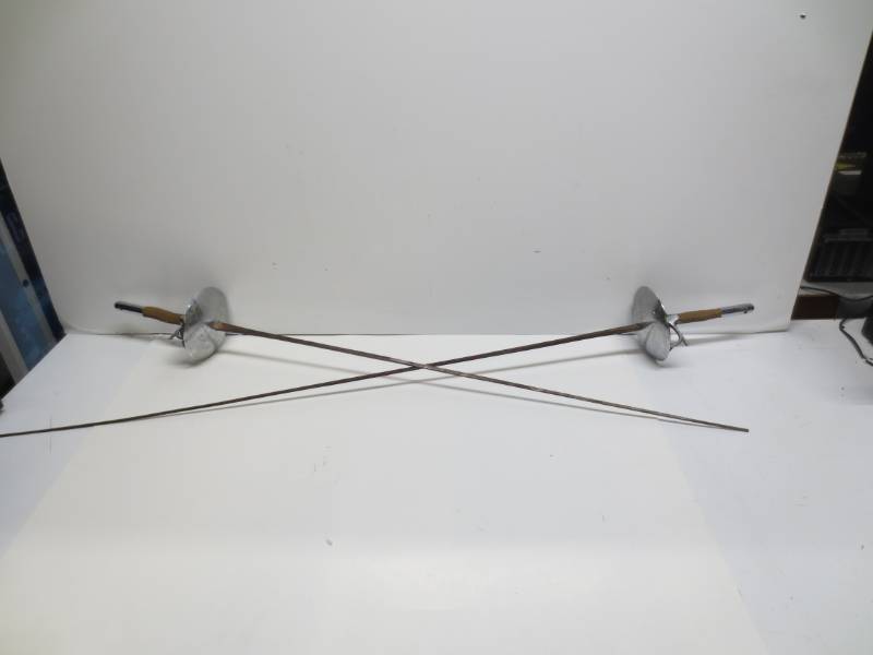 lot 1220 image: Pair of Castello NYC Fencing Swords