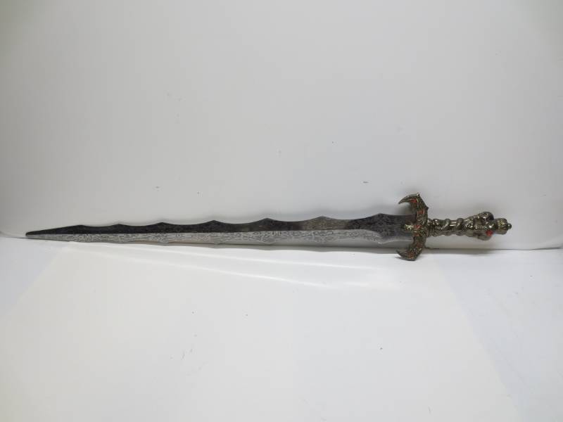 lot 1226 image: Decorative Stainless Steel Sword