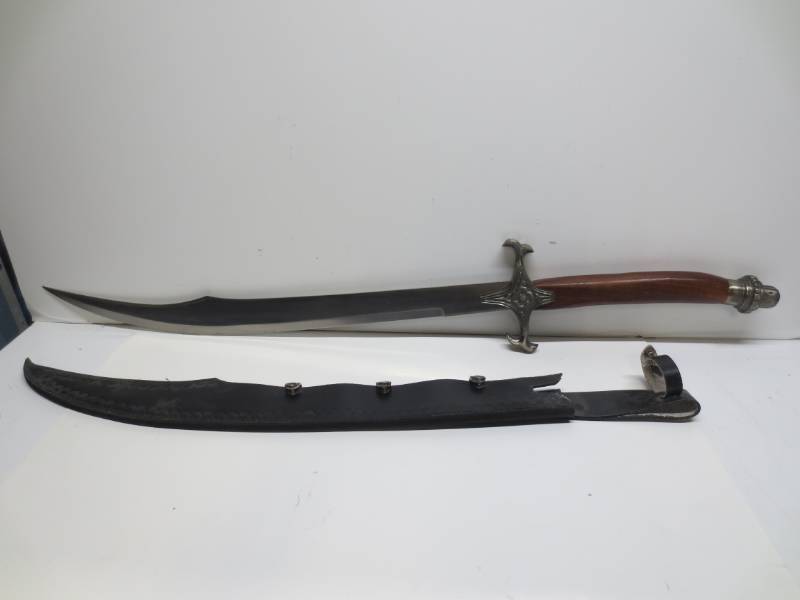 lot 1232 image: Decorative Stainless Steel Sword