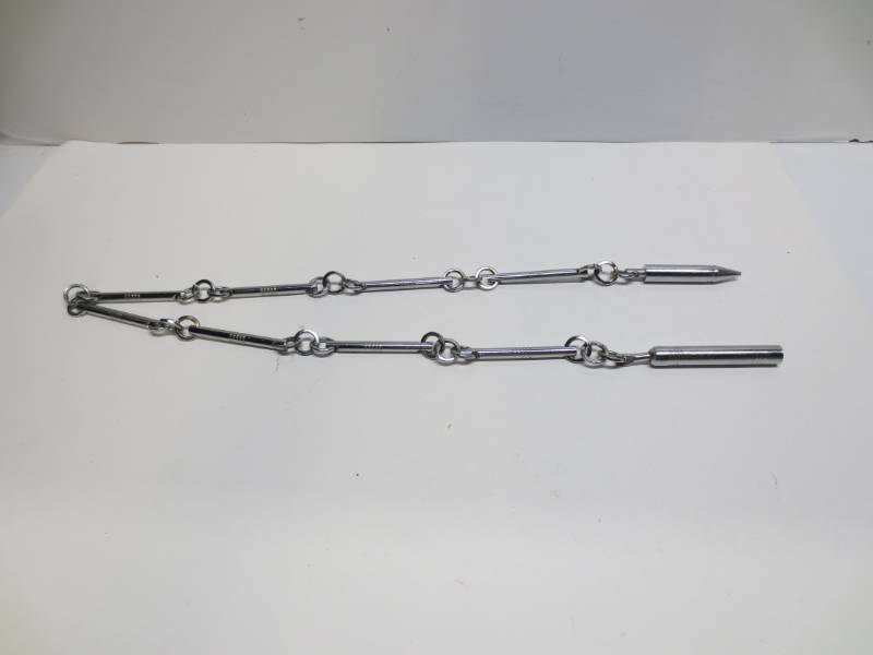 lot 1234 image: Stainless Steel Wushu Whip Chain
