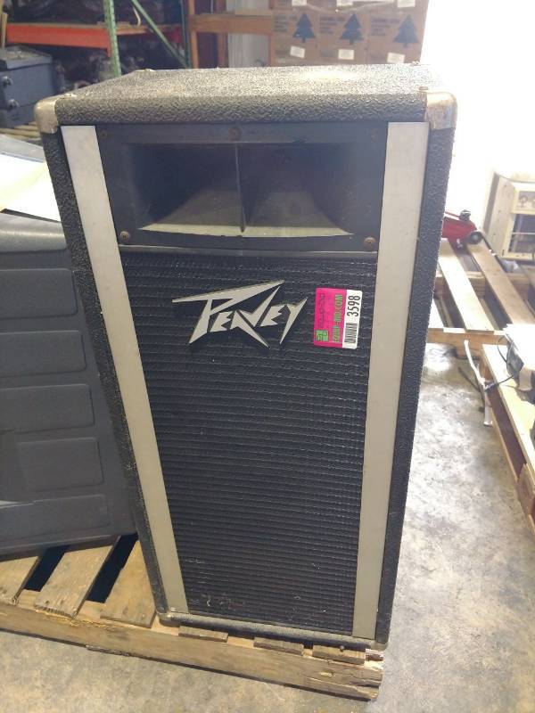 lot 3598 image: Peavey Portable Speaker