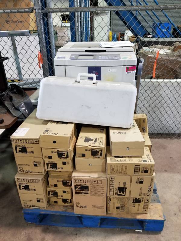 lot 4177 image: Riso RZ 990U Copier