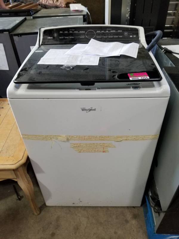 lot 4204 image: Whirlpool Washing Machine WTW8040DW0