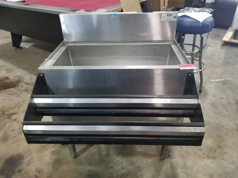 lot 4274 image: Krowne Stainless Sink KR18-30-8 With Cold Plate