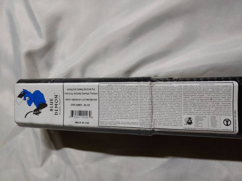 Blue Demon Hardcover 480 X 1 8 5 Joining And Cladding Electrode Blue Demon Hardcover 480 X 1 8 5 Joining And Cl