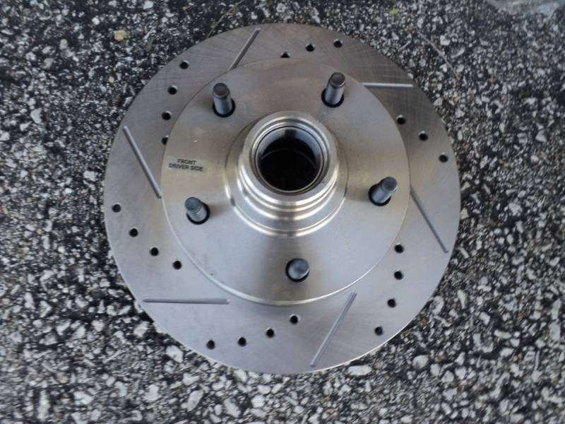 lot 7758 image: Brake Rotor Front Divers Side AR8539X1 MIN THK 24 5 MM, 10017