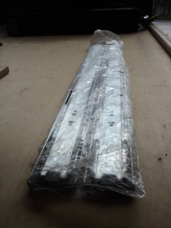 lot 7762 image: (1) pair drawer slides 24