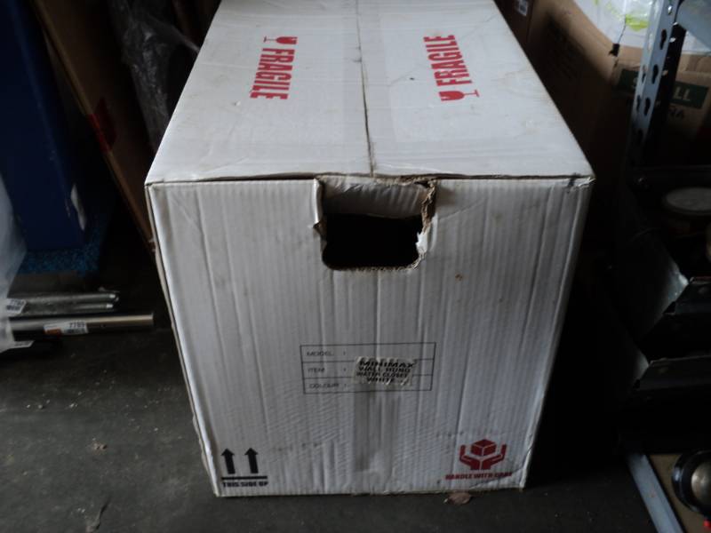 lot 7794 image: Forsan Ceramics Mini-Max Bidet Base, white