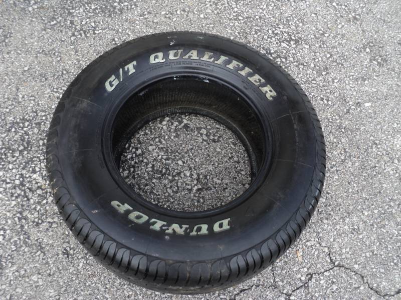 lot 7849 image: (1) Dunlop GT Qualifier P274 60R15, used