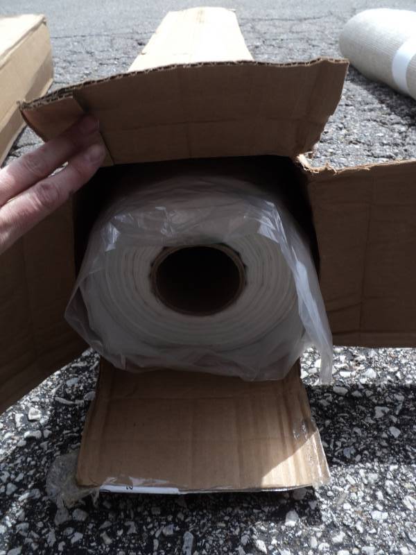 lot 7851 image: (1) roll Clear Poly Bags, 52.5 x 35 x 69, .00075 mil., 200 per roll