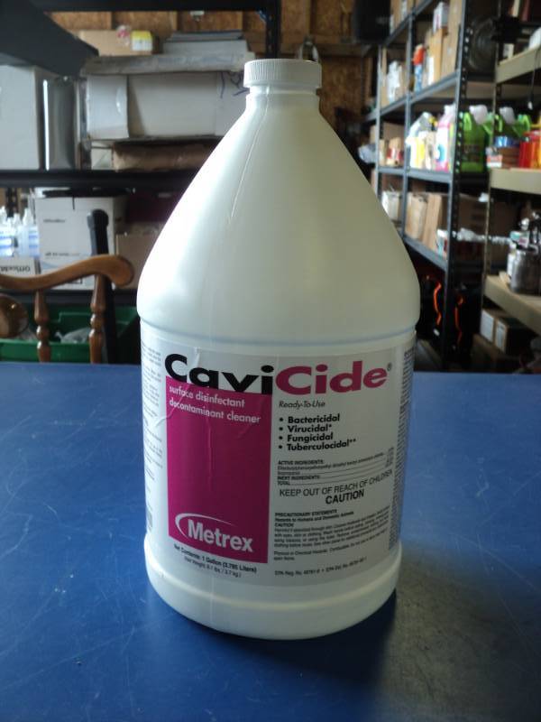 lot 7863 image: (1) gallon Cavicide I, Surface Disinfectant