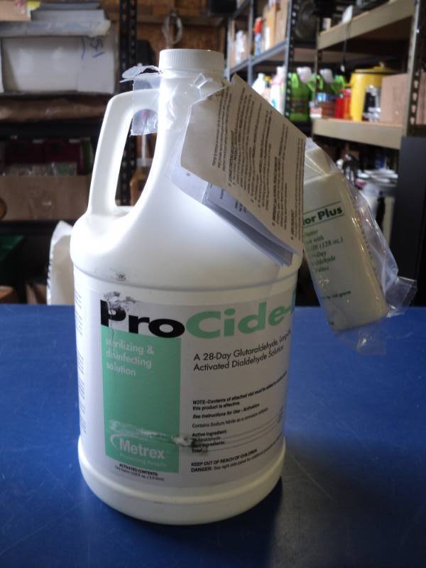 lot 7865 image: (1) gallon ProCide D Sterilizing and Disinfecting Solution