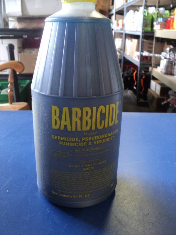 lot 7877 image: (1) 64 oz bottle Barbicide Germicide, Pseudomonacide, Fungacide & Virucide