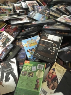 lot 3638 image: Gaylord Full of DVD Movies - You Choose 50 for One Money - Bring Your Own Bags Boxes Gaylord Not Included