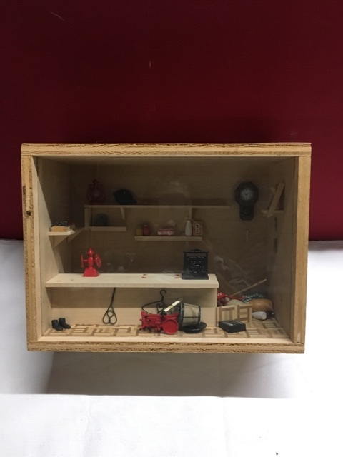 lot 3642 image: Shadow Box Room Display