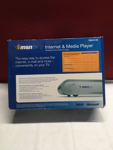 lot 3679 image: msntv2 Internet & Media Player for TVs