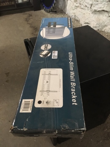 lot 3621 image: Ultra Slim TV Wall Mount Bracket