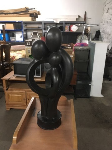 lot 3695 image: Family Art Statue