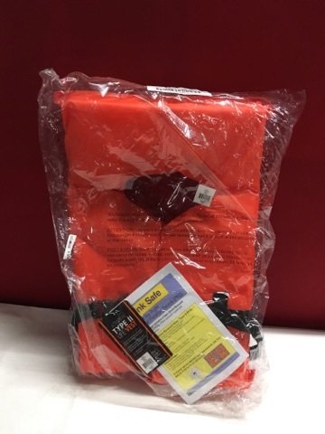lot 3720 image: DGX Type II Life Vest  - Orange