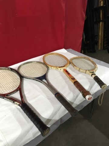 lot 3743 image: Lot of  Badminton Rackets