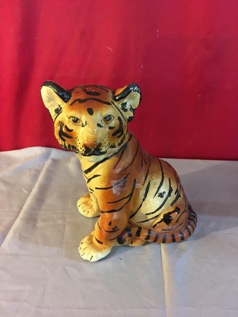 lot 3748 image: Bengal Tiger Statue