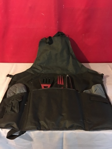 lot 3794 image: BBQ Tool Set in Canvas Storage Bag