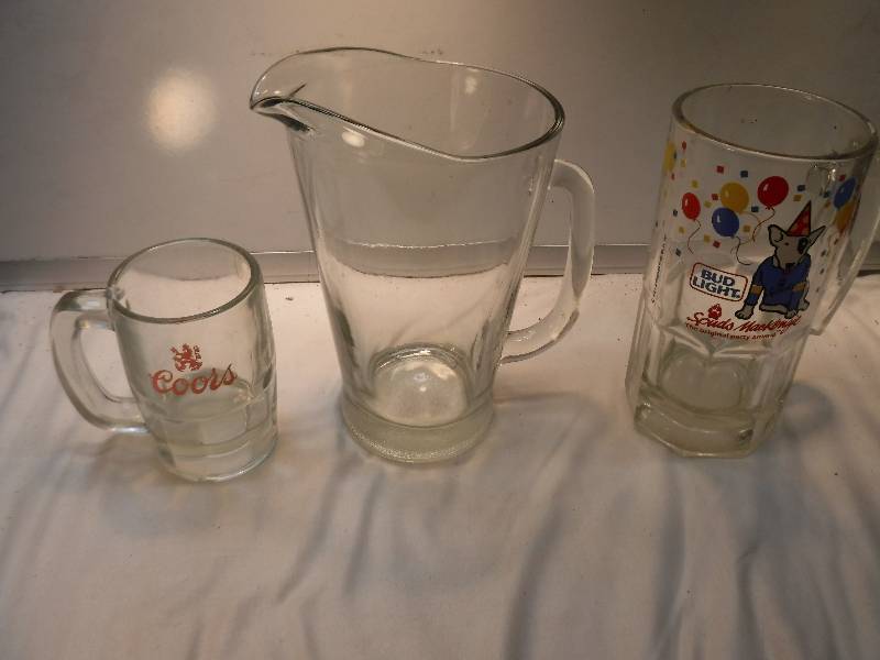 lot 4358 image: spuds mackenzie beer mug and more