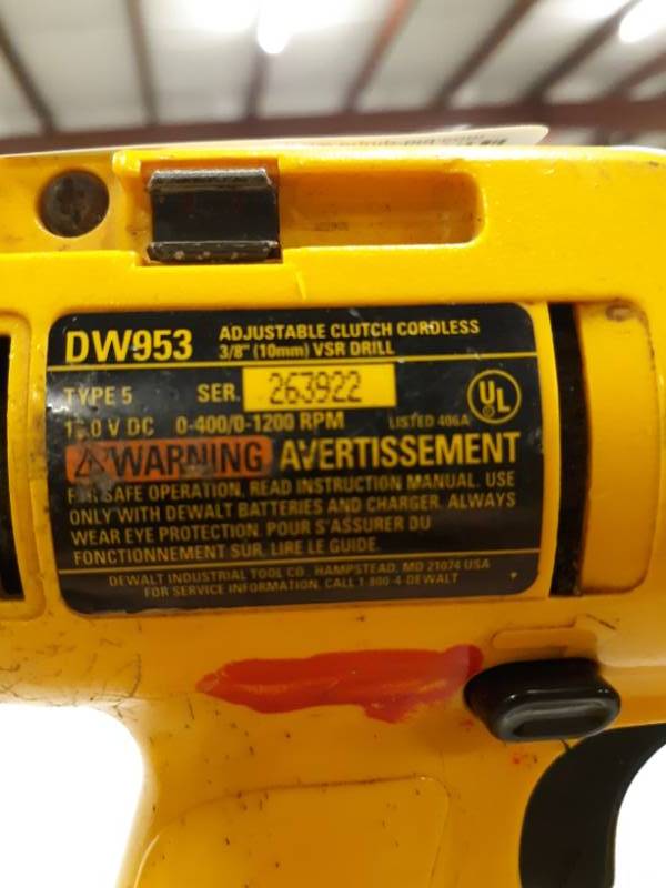 dw953 drill