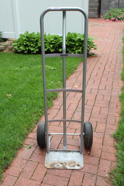 lot 5757 image: 2 Wheel Dolly with Pneumatic Tire - Roughneck