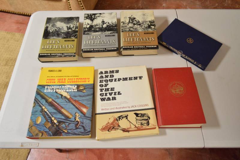 lot 5722 image: Civil War Books