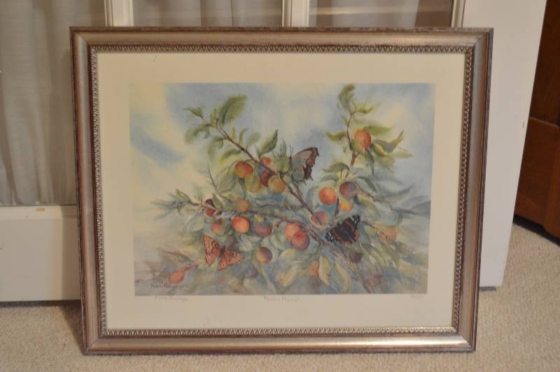lot 5727 image: Maleta Forsberg Signed and Numbered Print Prairie Plums