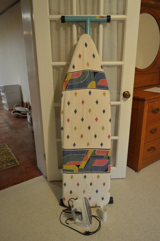 lot 5729 image: Black & Decker Iron and Ironing Board