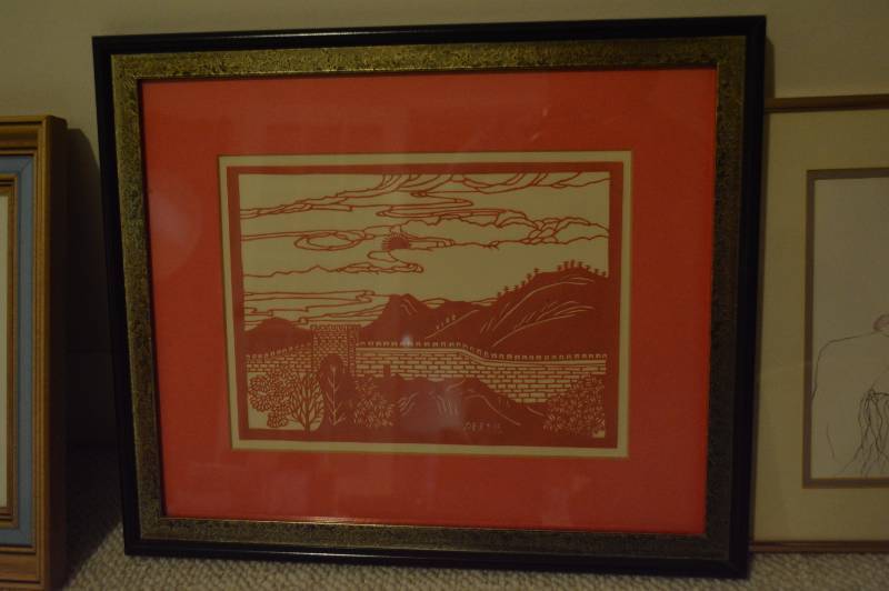 lot 5733 image: Cut-out Paper Artwork - Cool