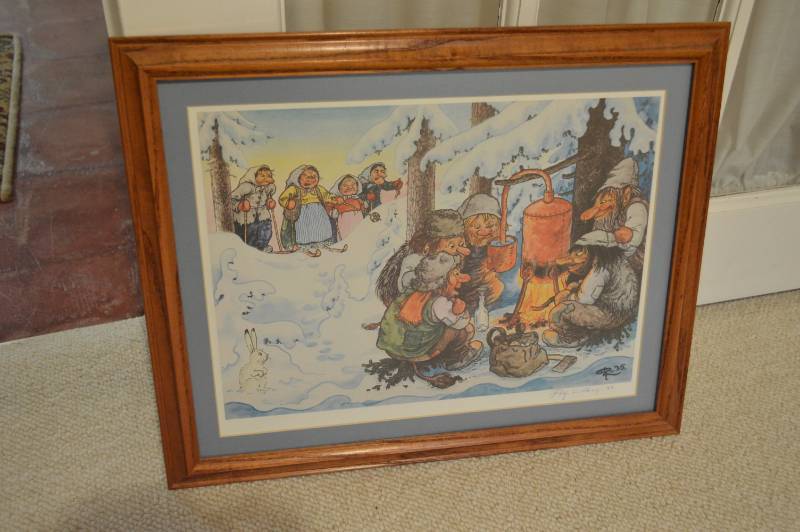 lot 5735 image: Rolf Lidberg Signed Print