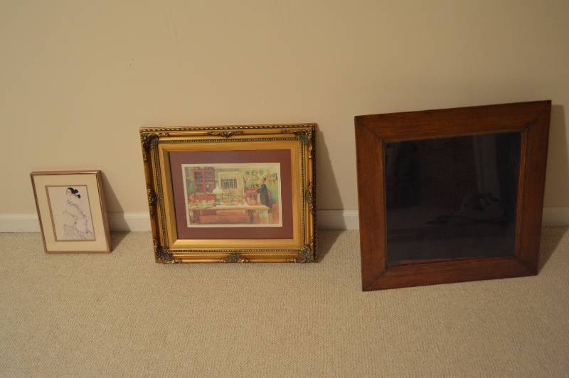 lot 5747 image: 2 Pictures and Shadow Box Frame