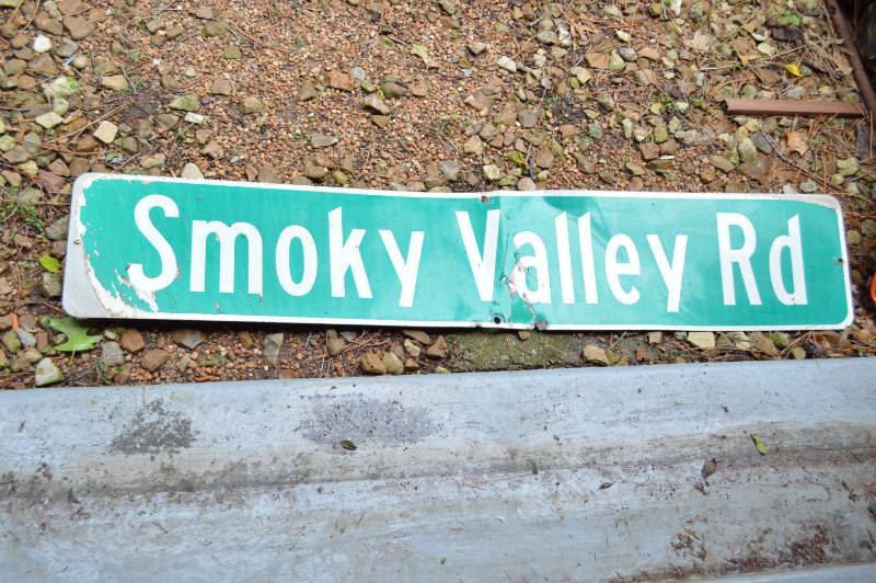 lot 5808 image: Metal Street Sign
