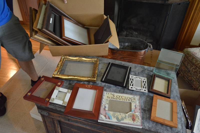 lot 5649 image: Box of Picture Frames - Approx 18