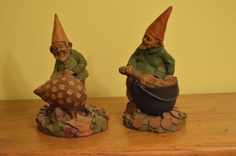 lot 5653 image: 2 Gnomes - by Tom Clark called CD, and The Gnome of Zurich