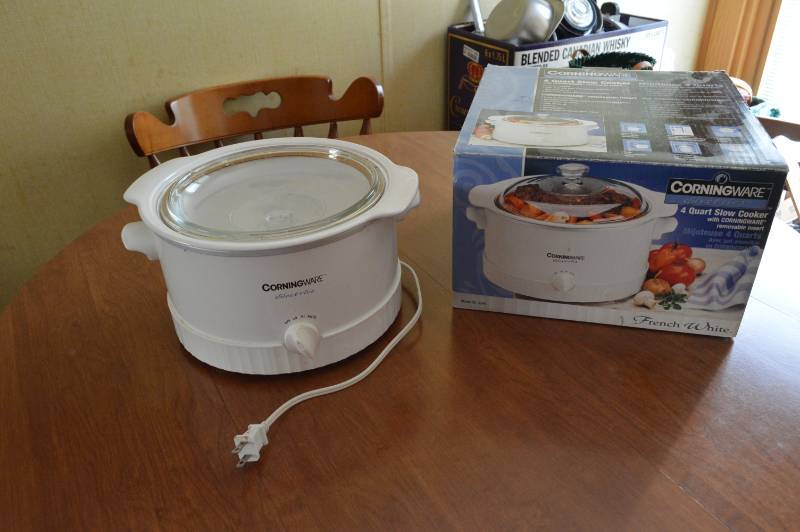 corningware 4 quart slow cooker