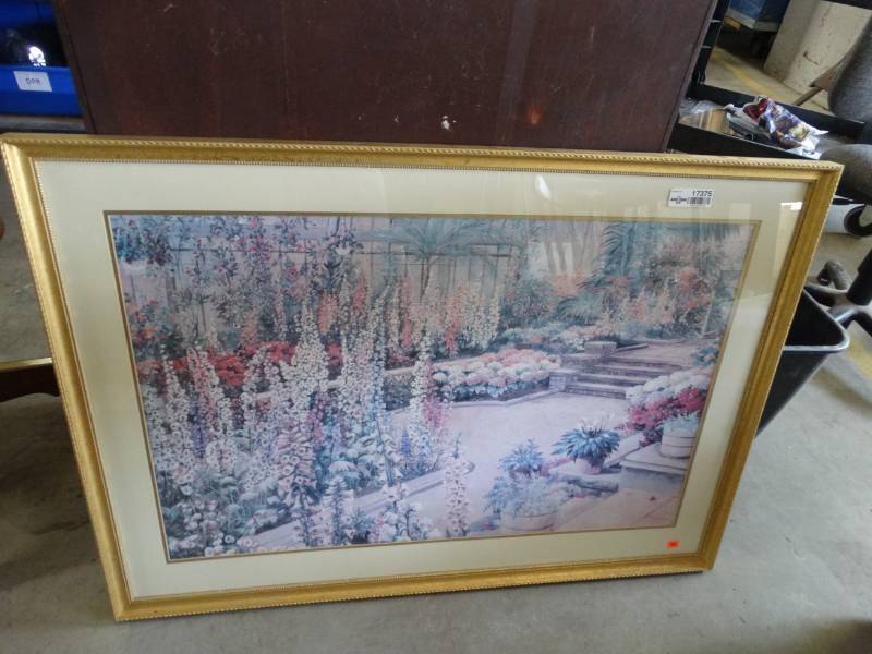 lot 17375 image: Larhe wall picture.