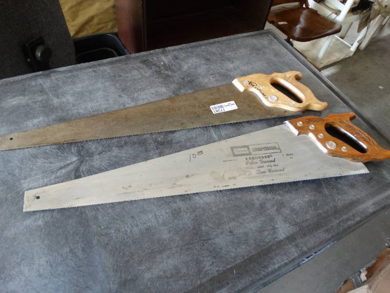 lot 17381 image: 2 saws.