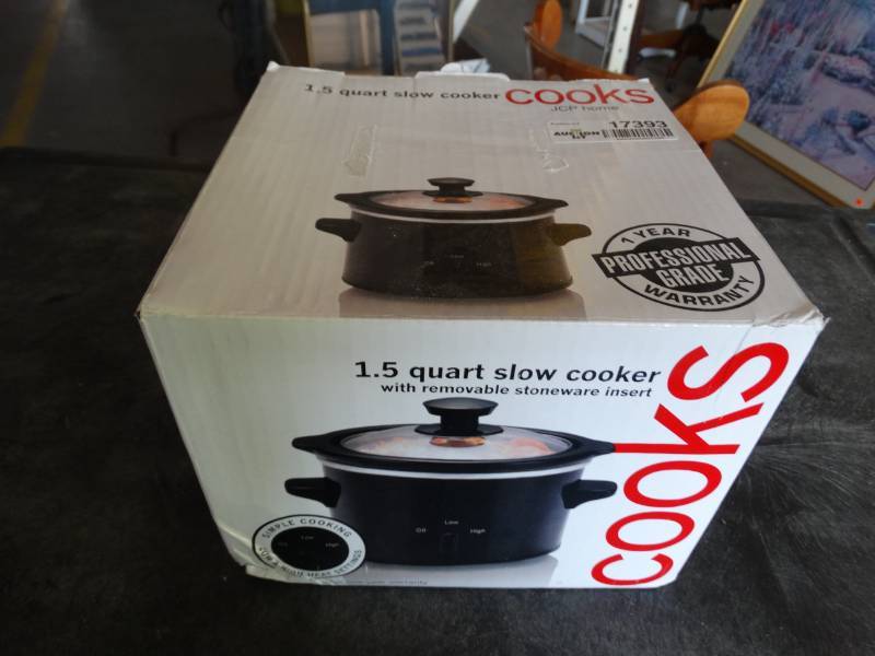 lot 17393 image: 1.5 Slow cooker.
