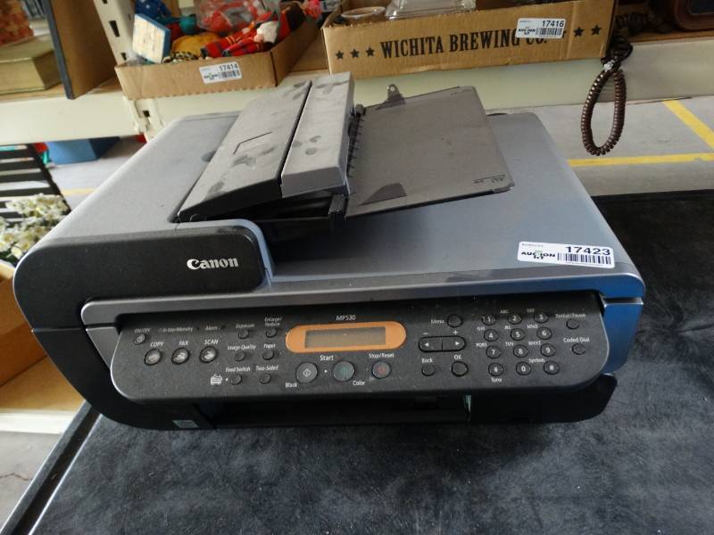 lot 17423 image: Canon fax machine.