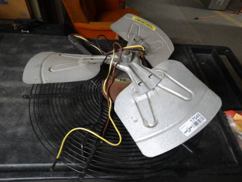 lot 17545 image: Industrial fan part.