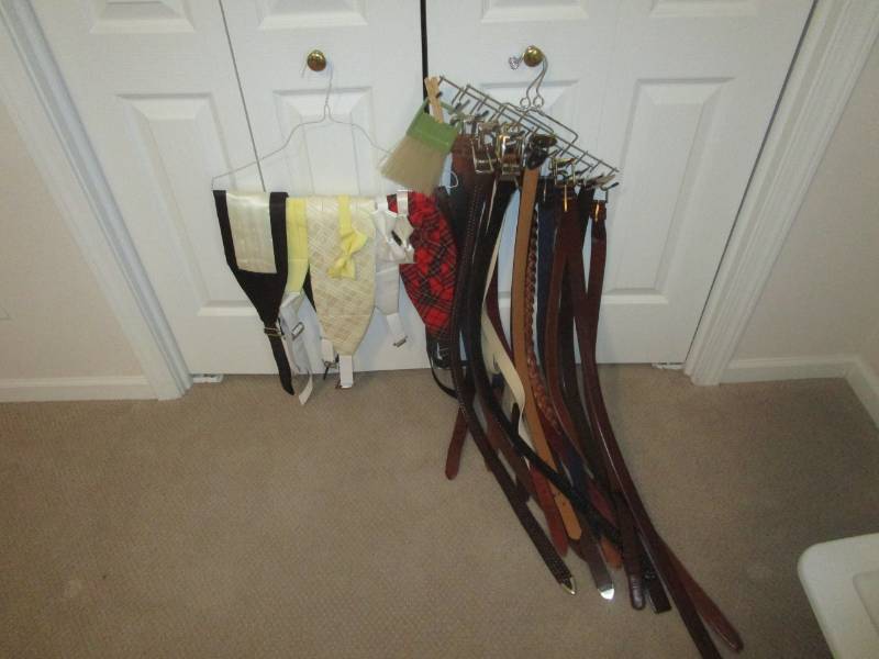 lot 13747 image: Belts and Cumberbund Lot
