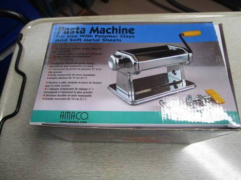 lot 13829 image: Never Used Pasta Machine NIB