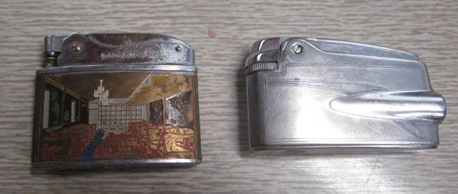 lot 13831 image: Two Vintage Lighters