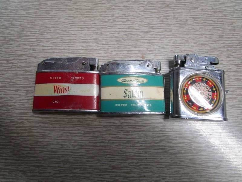lot 13835 image: Lot of 3 Vintage Lighters